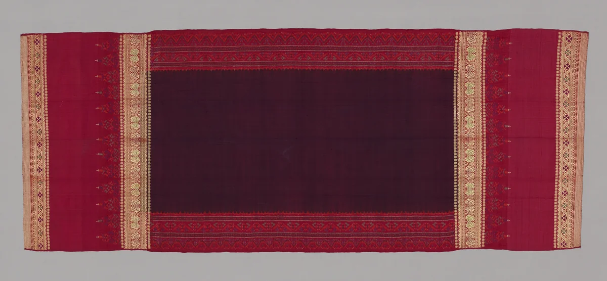 Woman's Shoulder Cloth (Selendang limar) by Indonesia, Sumatra, Palembang, textile, 1801-1900