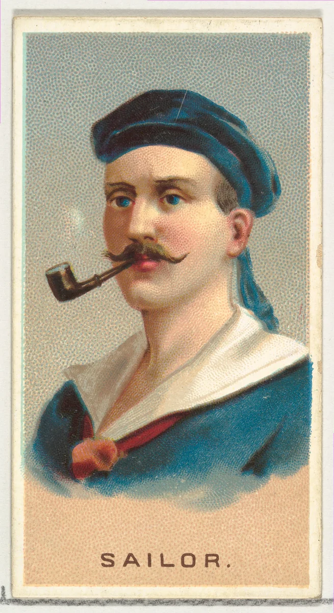 Sailor, from World's Smokers series (N33) for Allen & Ginter Cigarettes by Allen & Ginter, print, 1888
