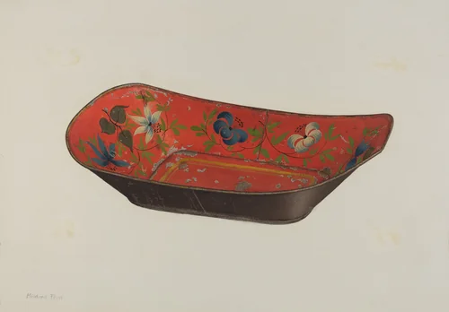 Bread Tray by Mildred Ford, index of american design, 1935-1942