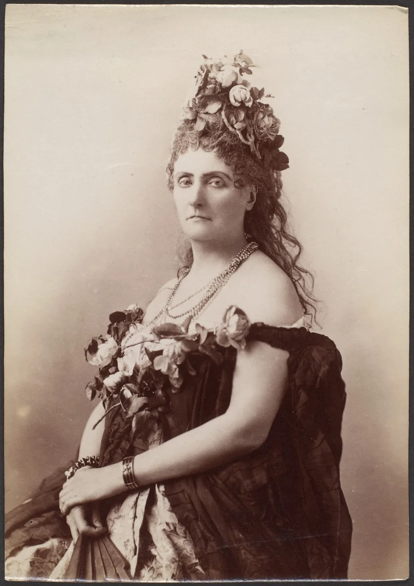 [Countess de Castiglione, from Série des Roses] by Pierre-Louis Pierson, photograph, 1895