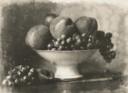 Still Life by Henri Le Secq, photograph, 1852