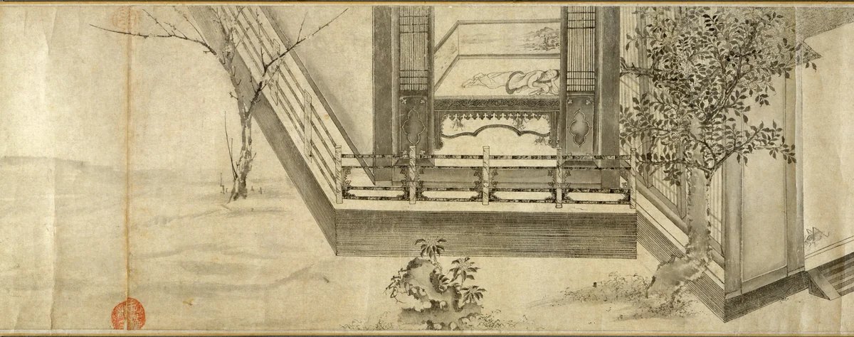 Odes of the State of Bin by Unidentified Artist, painting, 1200-1279