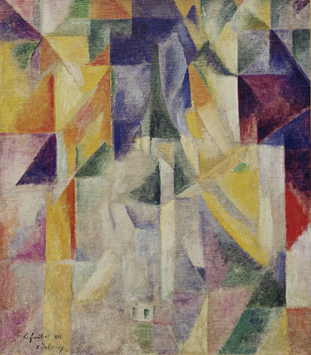 Windows by Robert Delaunay, painting, 1912
