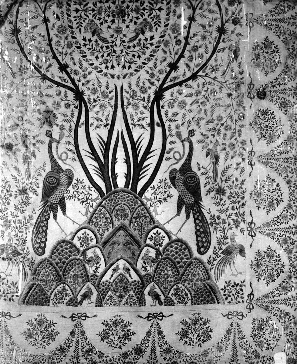 Palampore by Eastern India, textile, 1775-1825