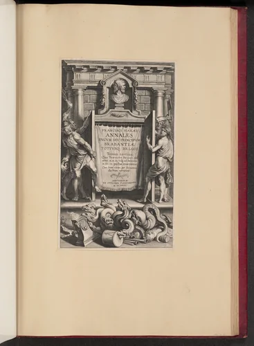 Title Page for Franciscus van Haer, Annales Ducum seu Principum Brabantiae, III by Lucas Emil Vorsterman
Sir Peter Paul Rubens, print, 1623