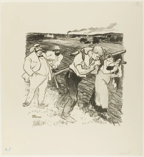 Today! by Théophile Alexandre Steinlen, print, 1894