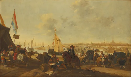 Untitled by Hendrick de Meijer, painting, 1645