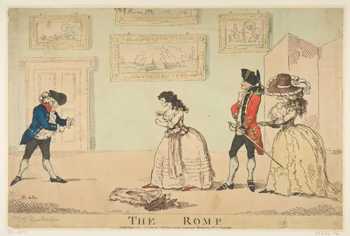 The Romp by R. Rushworth, print, 1786