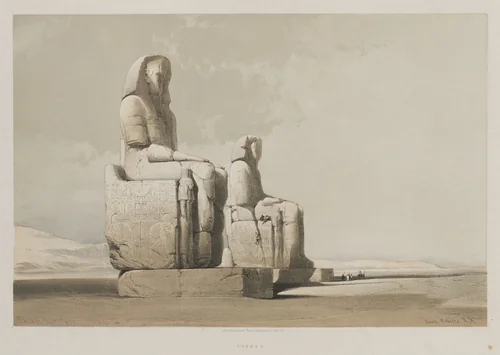 Egypt and Nubia, Volume I: Thebes by Louis Haghe, print, 1846