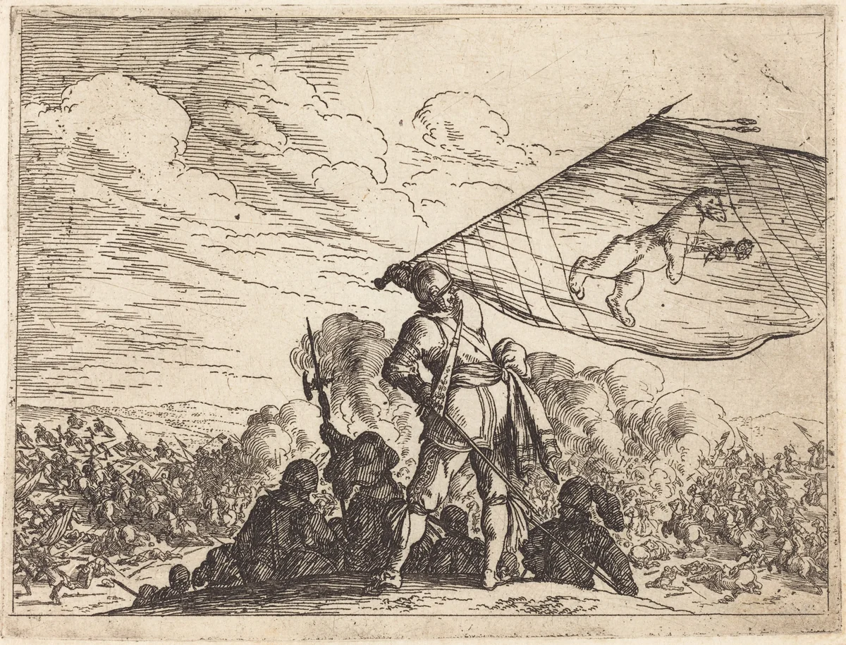 Capricci di varie battaglie by Johann Wilhelm Baur, print, 1635