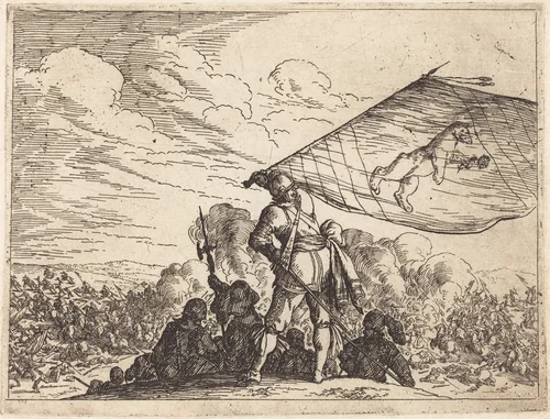 Capricci di varie battaglie by Johann Wilhelm Baur, print, 1635