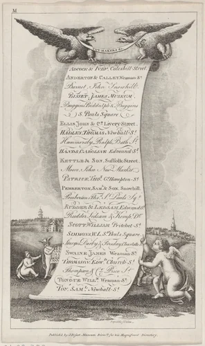 Trade Card for Toy Makers &c., Birmingham by anonymous, print, 1800