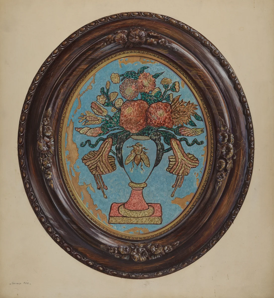 Tinsel Picture by George File, index of american design, 1937