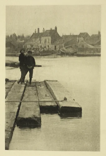 On the Baulks by Peter Henry Emerson, photograph, 1887