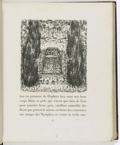 In-text plate (page 67) from Daphnis et Chloé by Pierre Bonnard, illustrated book, 1902