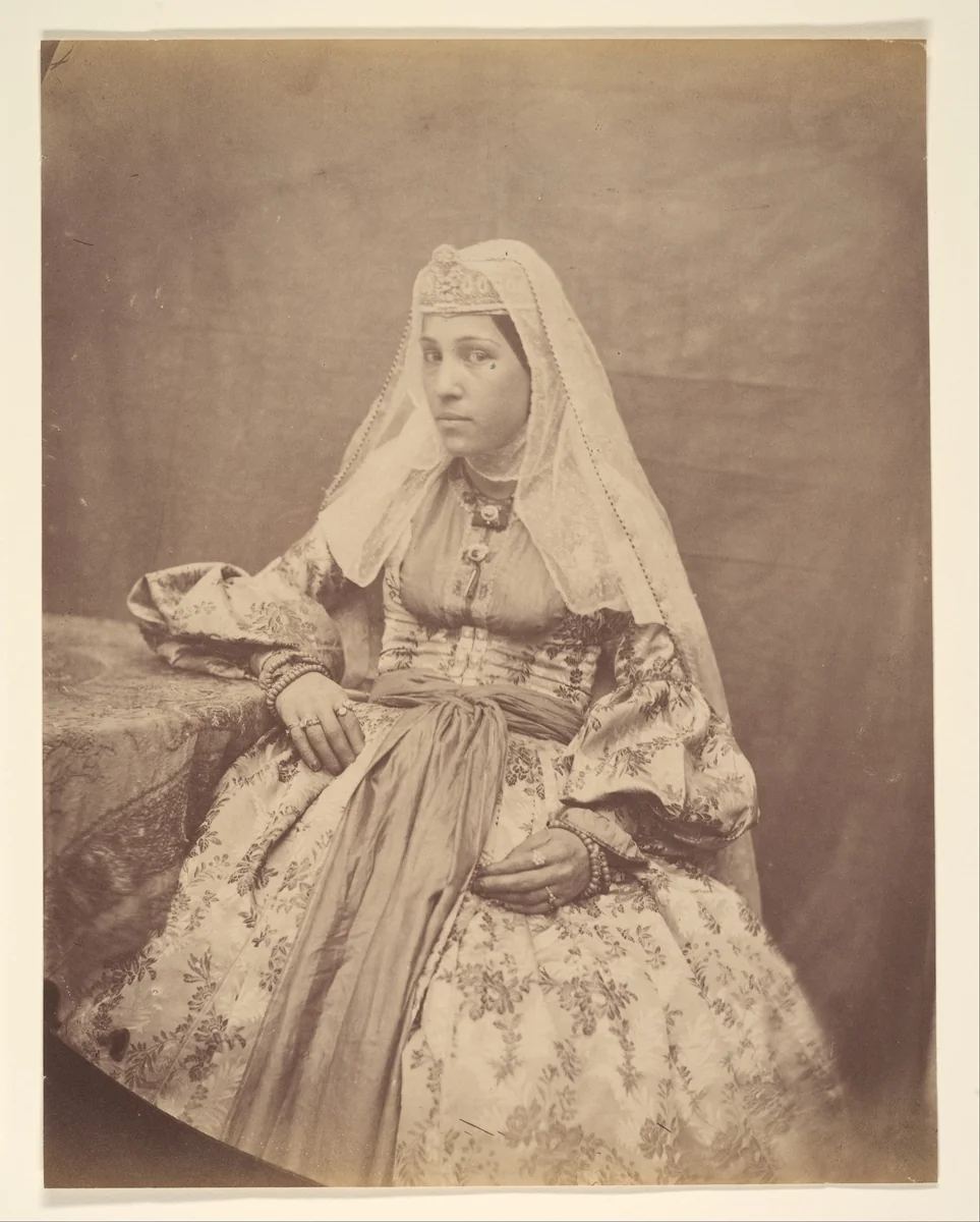 [Armenian Woman of Teheran] by Luigi Pesce, photograph, 1840-1869