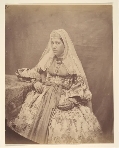 [Armenian Woman of Teheran] by Luigi Pesce, photograph, 1840-1869