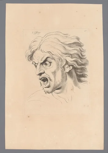 Angst by Jean Audran, print, 1727