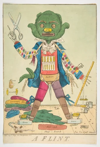 A Flint by anonymous, print, 1811