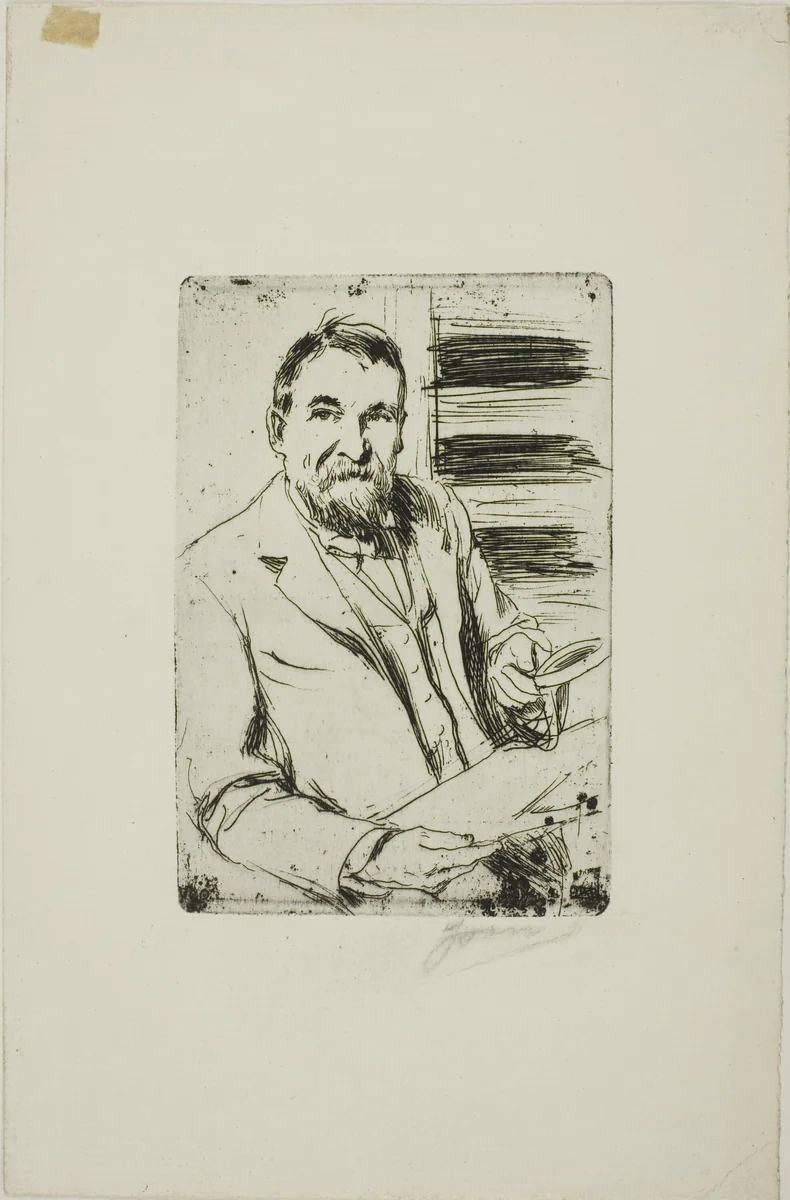 Frederick Keppel I by Anders Zorn, print, 1898