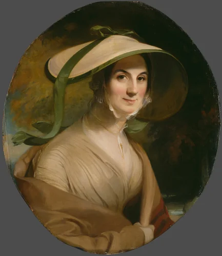 Mrs. George Lingen by Thomas Sully, painting, 1842