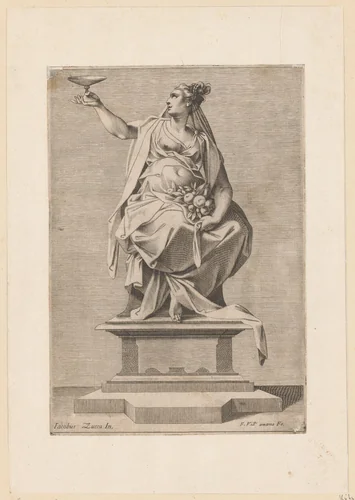 Matigheid by Unknown, print, 1576-1624