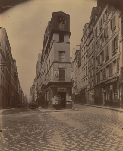 Maison d'Andre Chenier en 1793, 97 rue de Clery by Eugène Atget, photograph, 1907