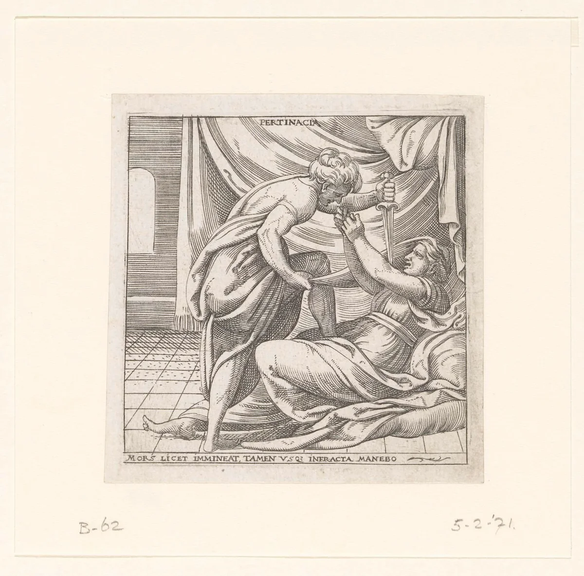 Halsstarrigheid by Unknown, print, 1533-1567
