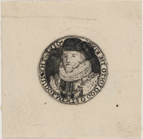James I, King of England by Simon van de Passe, print, 1600-1699