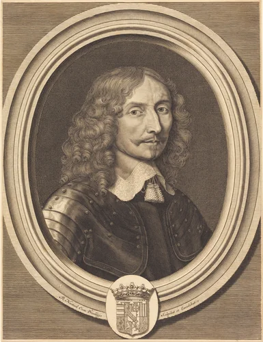 Henri, Marquis de Mouy by Robert Nanteuil, print, 1651