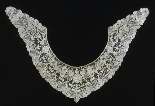 Collar by Belgium, textile, 1860-1869