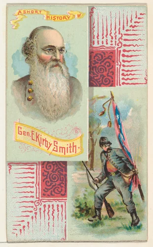 A Short History: General E. Kirby Smith, from the Histories of Generals series (N114) issued by W. Duke, Sons & Co. to promote Honest Long Cut Smoking and Chewing Tobacco by W. Duke, Sons & Co., print, 1888