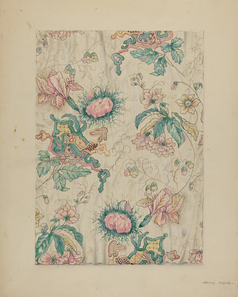 Chintz by Henry Meyers, index of american design, 1938