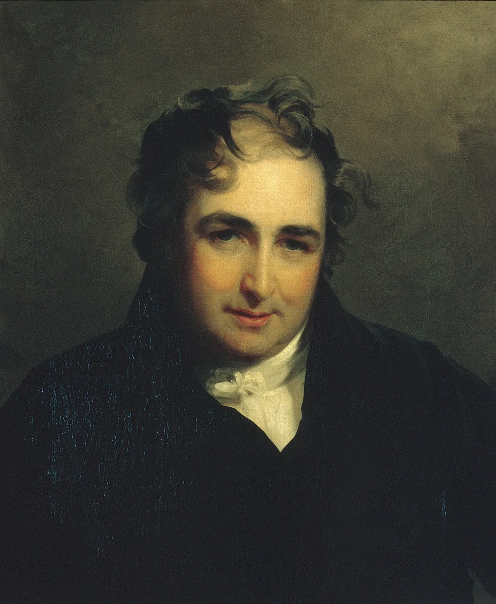 William Gwynn by Thomas Sully, artwork, 1821