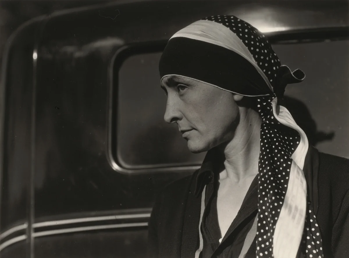 Georgia O'Keeffe by Alfred Stieglitz, photograph, 1929