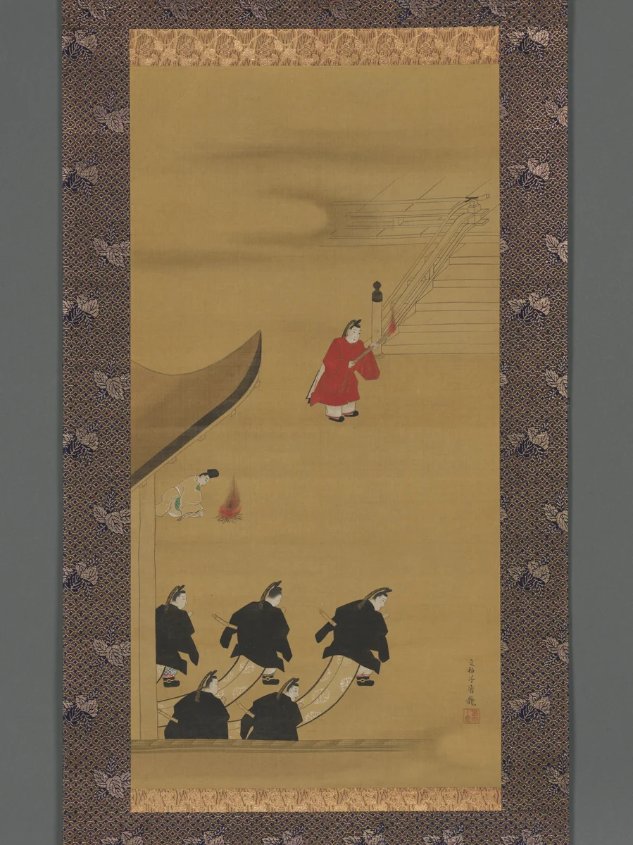 Activities of the Twelve Months by Sakai Hōitsu (酒井抱一), painting, 1796-1799