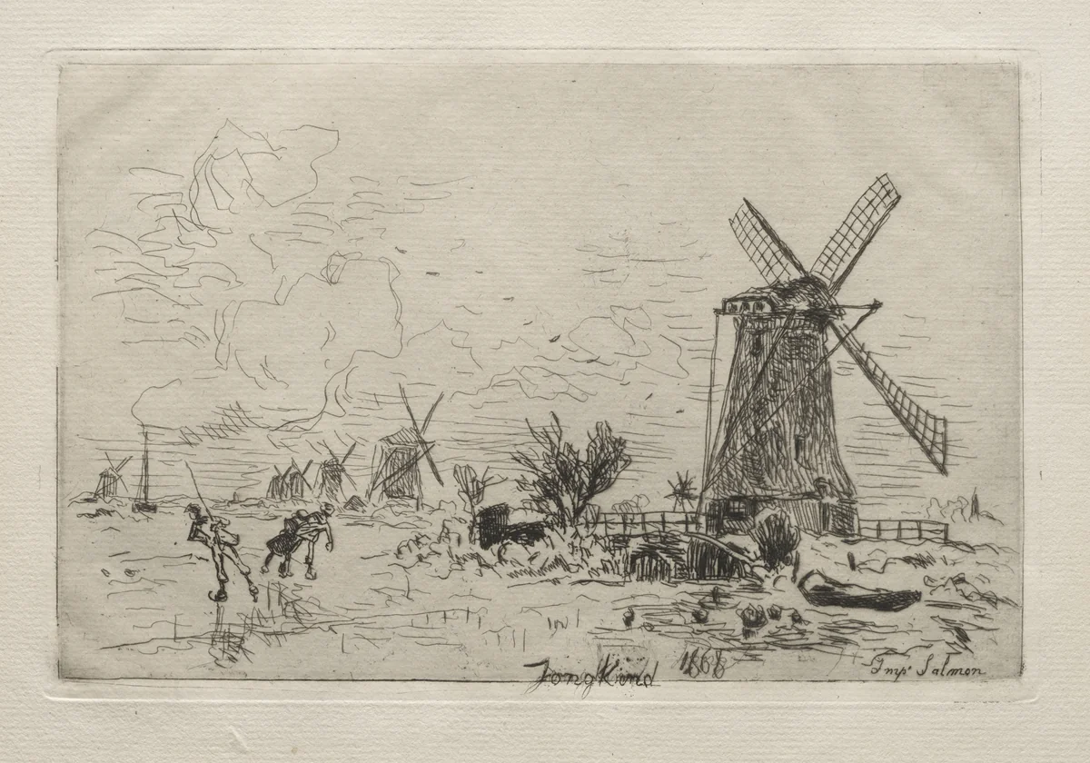 Batavia by Johan Barthold Jongkind, print, 1868