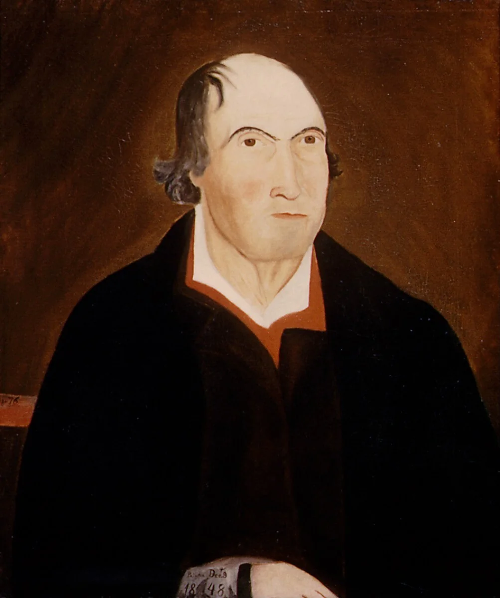 Portrait of an Old Man by J.C. Robinson, painting, 1848