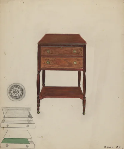 Lady's Companion by Edna Crenshaw Rex, index of american design, 1937