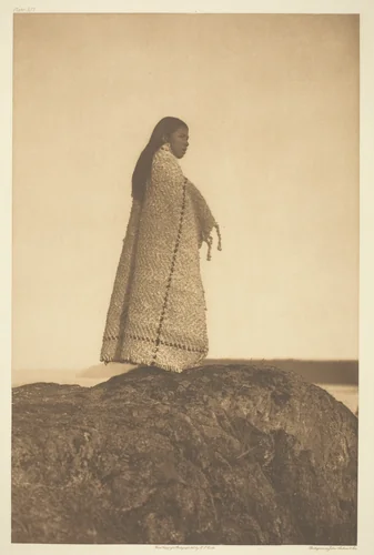 Cowichan Girl by Edward Curtis, print, 1912