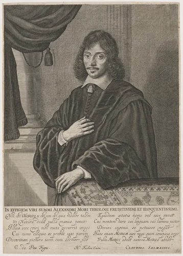 Alexander Morus by Crispijn van de Passe II, print, 1597-1670