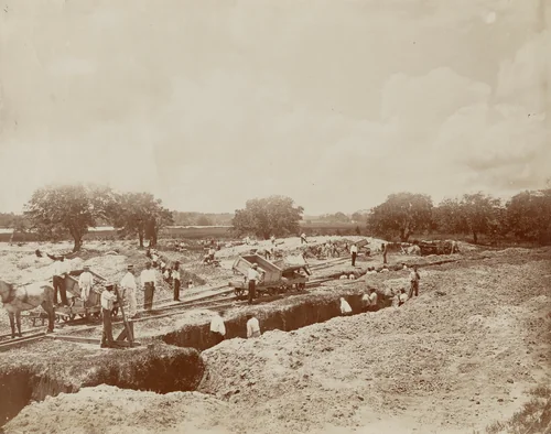 Phosphate Mining in South Carolina by American 19th Century, photograph, 1862-1872