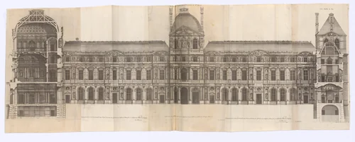 Architecture de Marot: Le Grand Marot (Set A) by Jean Marot, book, 1630-1679