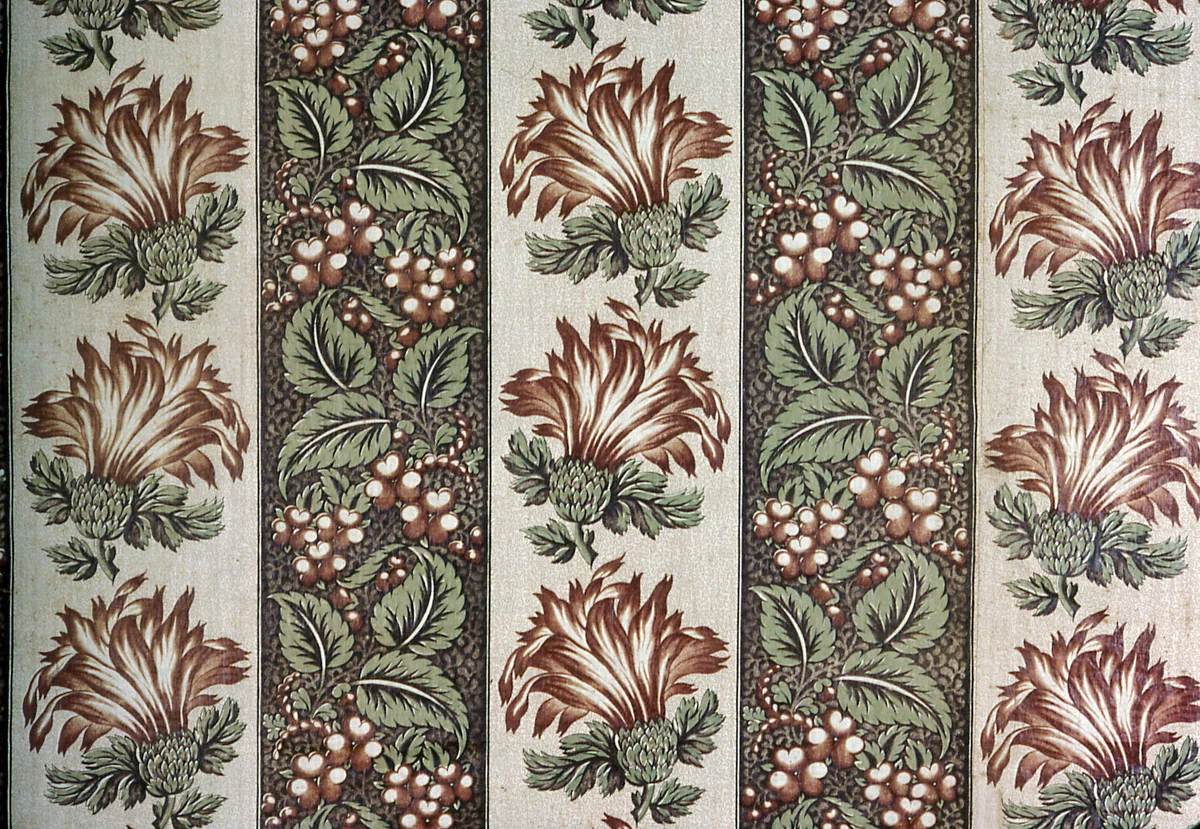 Two Panels by England or France, textile, 1775-1800