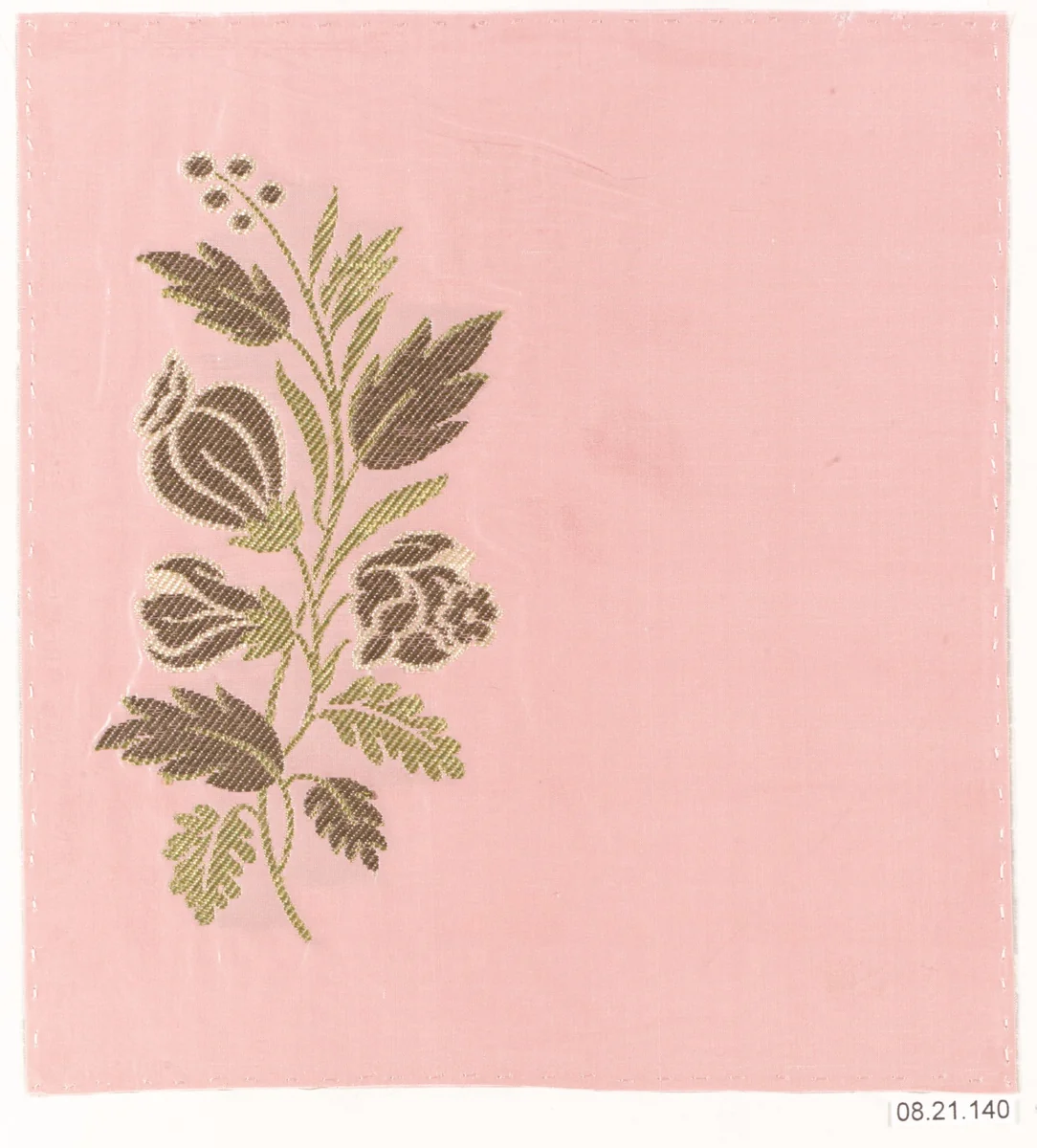 Textile sample by Unknown Designer, textile, 1900