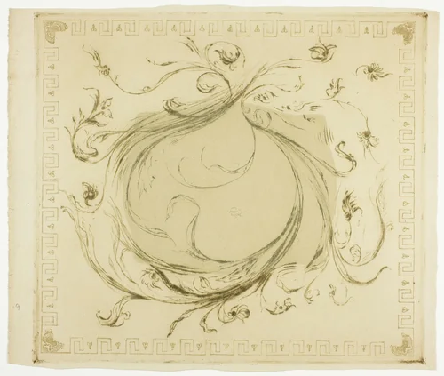 Mount for The Sea at Bognor by Theodore Roussel, print, 1897-1899