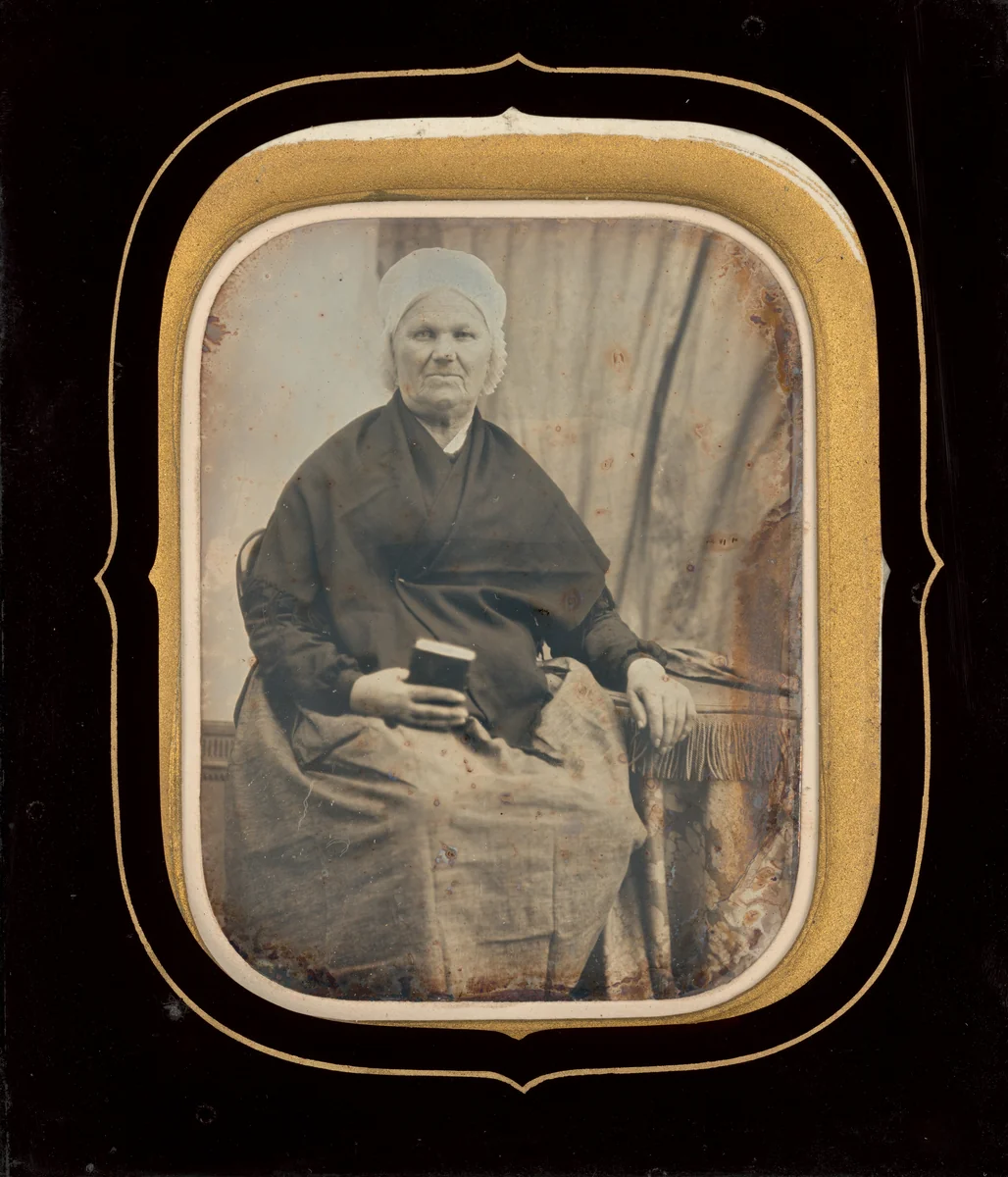 Portrait of a Domestic Servant by Leclerc, photograph, 1854-1864