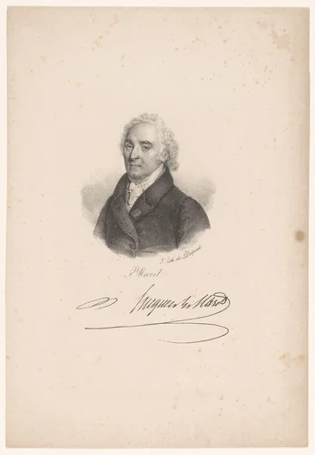 Portret van Hugues-Bernard Maret by anonymous, print, 1818-1842