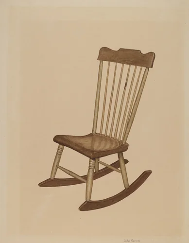 Rocking Chair by LeRoy Griffith, index of american design, 1940
