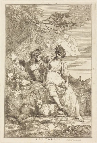 Pastoral by John Hamilton Mortimer, print, 1778